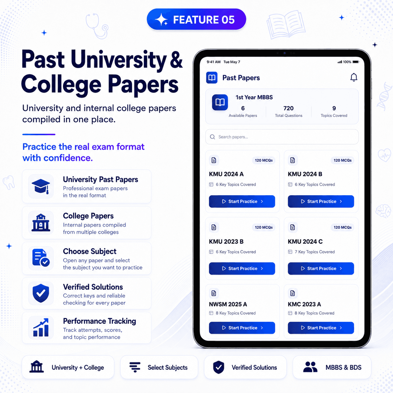Past University & College Papers